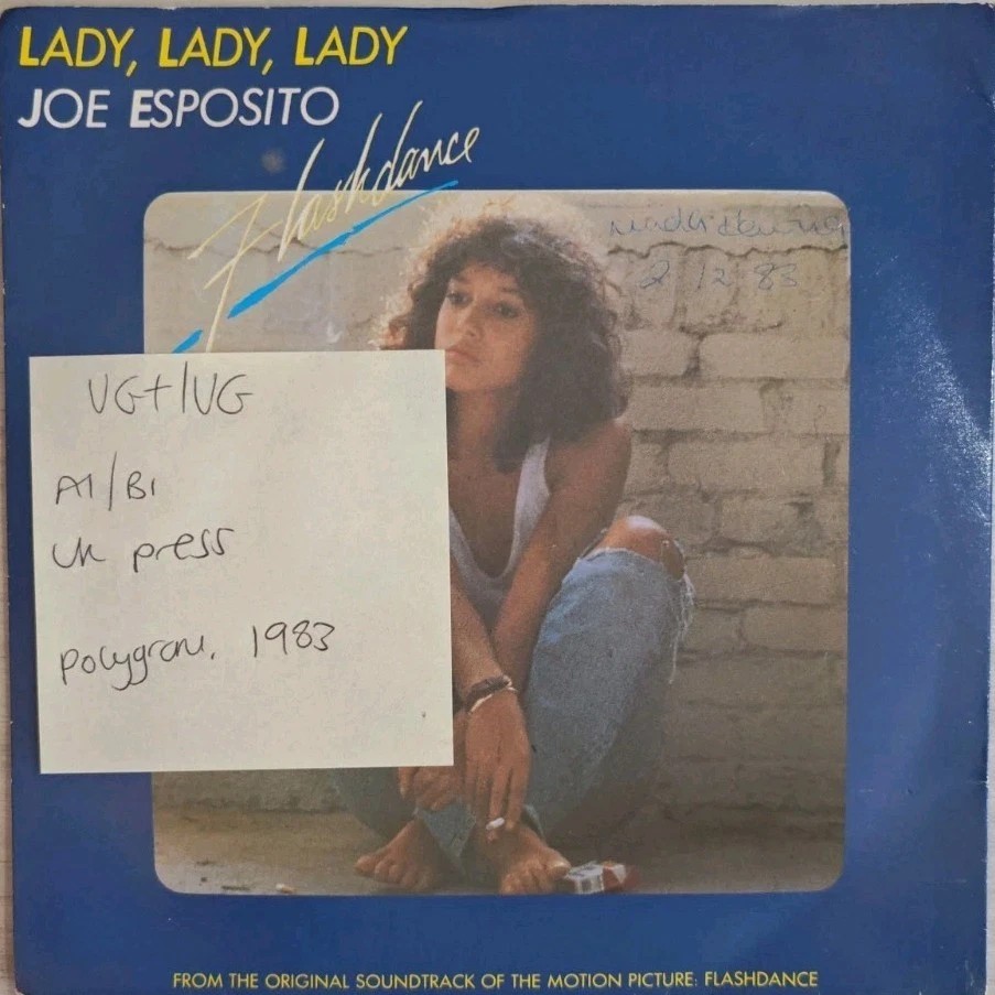 Joe Esposito Lady, Lady, Lady / He's A Dream Vinyl Record 7" VG+/VG CAN1018 sleeve Joe Esposito Lady, Lady, Lady / He's A Dream Vinyl Record 7" VG+/VG CAN1018 sleeve