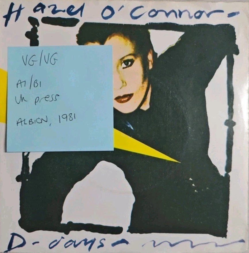 Hazel O Connor D-Days / Time Is Free Vinyl Record 7" VG/VG 10N1009 1981 sleeve Hazel O Connor D-Days / Time Is Free Vinyl Record 7" VG/VG 10N1009 1981 sleeve