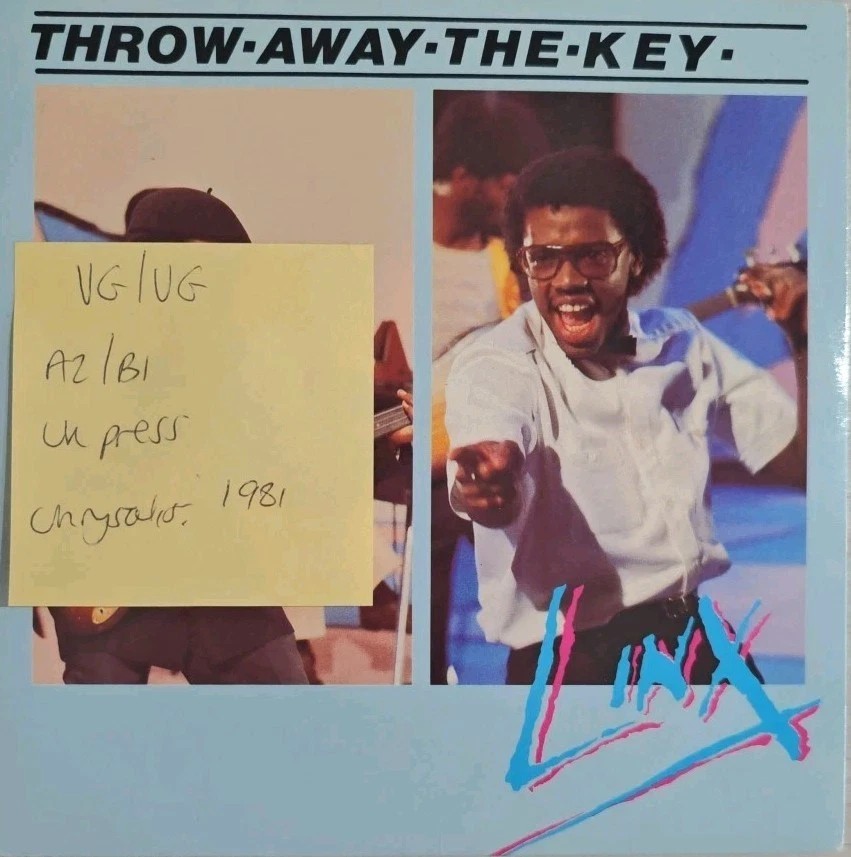 Linx Throw Away The Key Vinyl Record 7" VG/VG CHS2519 1981 sleeve Linx Throw Away The Key Vinyl Record 7" VG/VG CHS2519 1981 sleeve