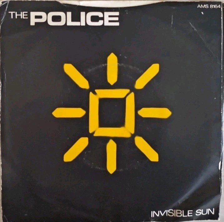 The Police Invisible Sun / Shamelle Vinyl Record 7" VG/VG AMS8164 1981 sleeve The Police Invisible Sun / Shamelle Vinyl Record 7" VG/VG AMS8164 1981 sleeve