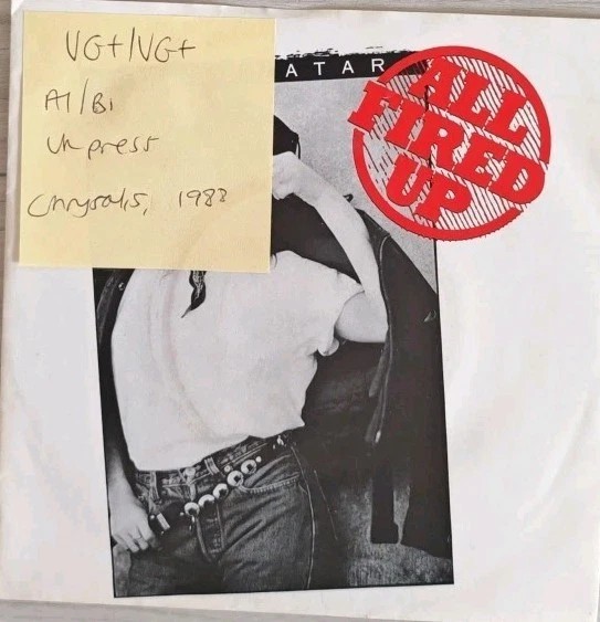Pat Benatar All Fired Up Vinyl Record 7" VG+/VG+ PAT 5 1988 sleeve Pat Benatar All Fired Up Vinyl Record 7" VG+/VG+ PAT 5 1988 sleeve