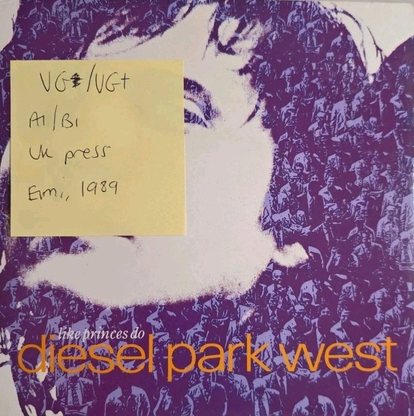 Diesel Park West Like Princes Do Vinyl Record 7" VG/VG+ FOOD19 sleeve Diesel Park West Like Princes Do Vinyl Record 7" VG/VG+ FOOD19 sleeve