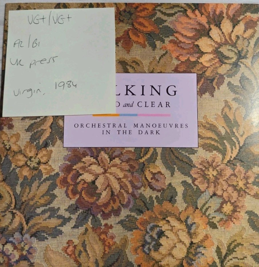 OMD Talking Loud & Clear Vinyl Record 7" VG+/VG+ VS685 1984 sleeve OMD Talking Loud & Clear Vinyl Record 7" VG+/VG+ VS685 1984 sleeve