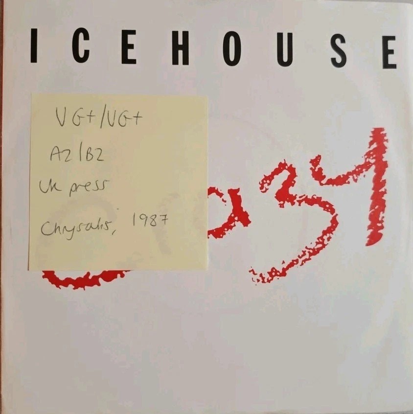 Icehouse Crazy Vinyl Record 7" VG+/VG+ CHS3156 1987 sleeve Icehouse Crazy Vinyl Record 7" VG+/VG+ CHS3156 1987 sleeve