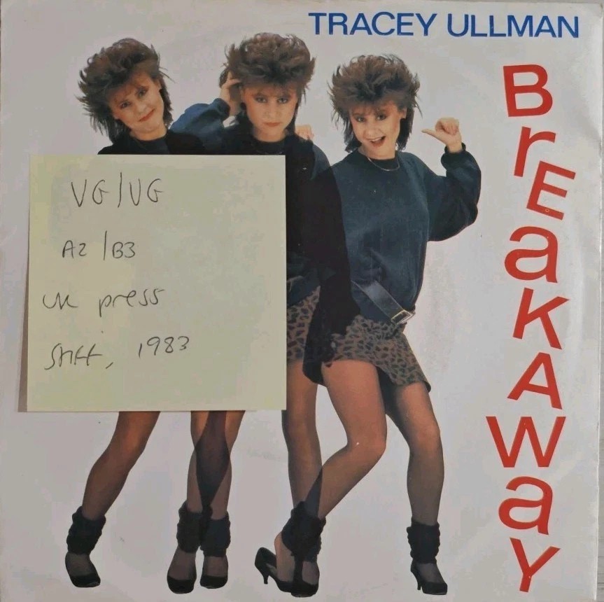 Tracey Ullman Breakaway Vinyl Record 7" VG/VG BUY 168 1983 sleeve Tracey Ullman Breakaway Vinyl Record 7" VG/VG BUY 168 1983 sleeve