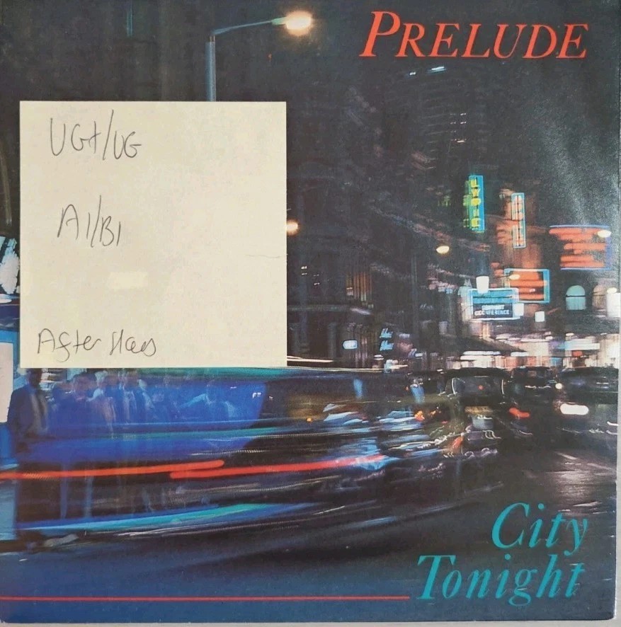 Prelude City To Night Vinyl Record 7" VG+/VG AFT07 sleeve Prelude City To Night Vinyl Record 7" VG+/VG AFT07 sleeve