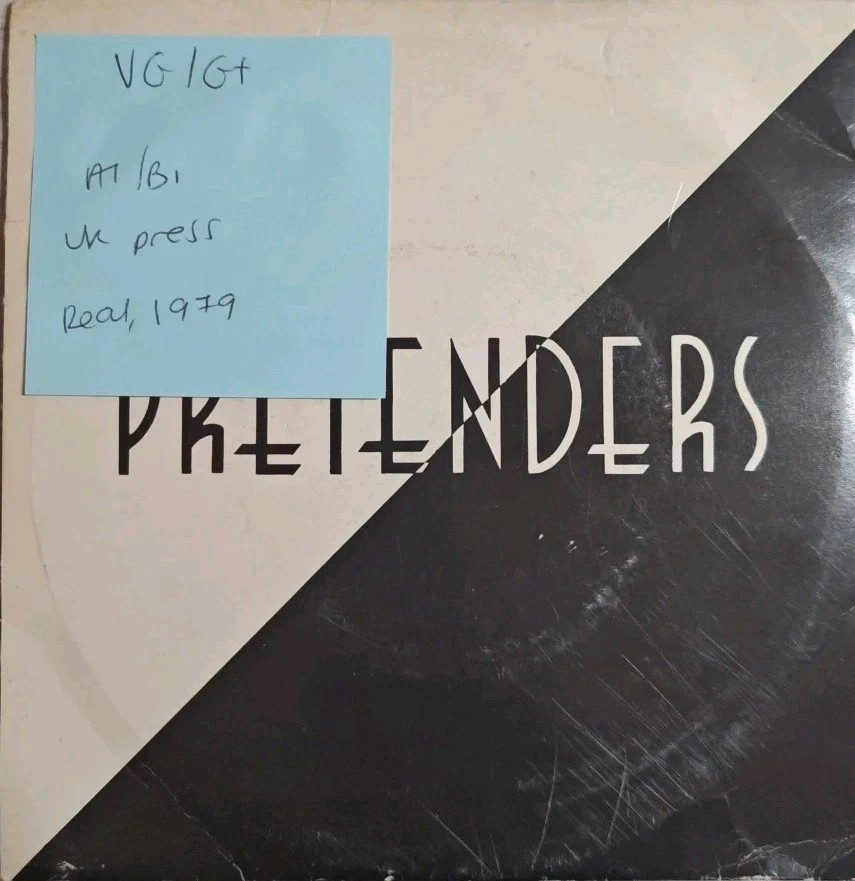 Pretenders Brass In My Pocket Vinyl Record 7" VG/G+ ARE 11 1979 sleeve Pretenders Brass In My Pocket Vinyl Record 7" VG/G+ ARE 11 1979 sleeve