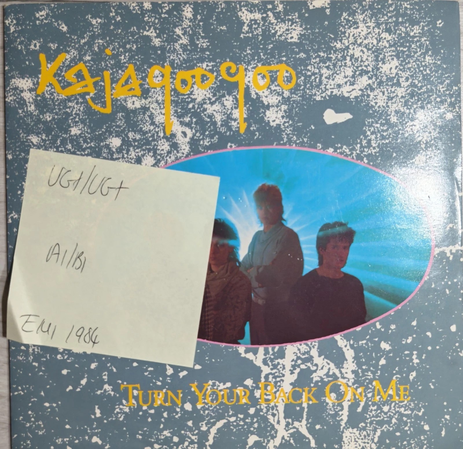 Kajagoogoo Turn Your Back On Me Vinyl Record 7" VG+/VG+ EMI 5465 1984 sleeve Kajagoogoo Turn Your Back On Me Vinyl Record 7" VG+/VG+ EMI 5465 1984 sleeve