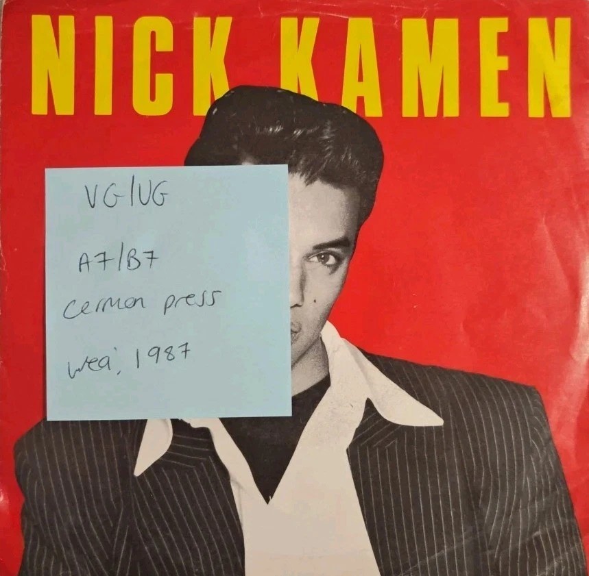 Nick Kamen Loving You Is Sweeter Than Ever Vinyl Record 7" VG/VG YZ 106 1987 sleeve Nick Kamen Loving You Is Sweeter Than Ever Vinyl Record 7" VG/VG YZ 106 1987 sleeve