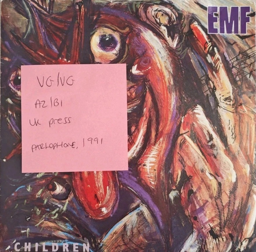 EMF Children Vinyl Record 7" VG/VG R6288 1991 sleeve EMF Children Vinyl Record 7" VG/VG R6288 1991 sleeve