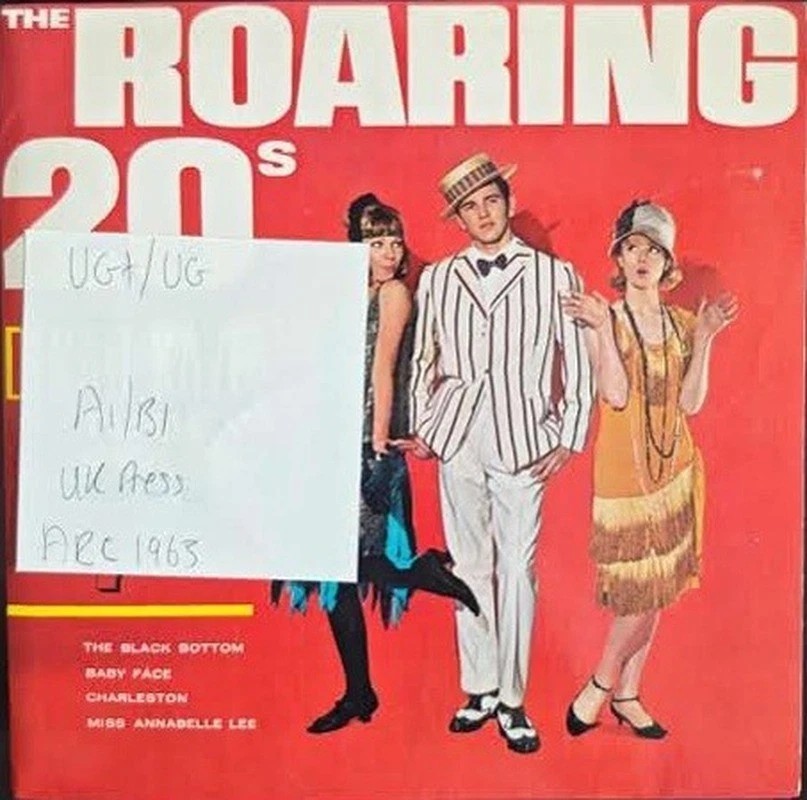 Dinah Kaye The Roaring 20's Vinyl Record 7" EP VG+/VG ARC 38 1963 sleeve Dinah Kaye The Roaring 20's Vinyl Record 7" EP VG+/VG ARC 38 1963 sleeve