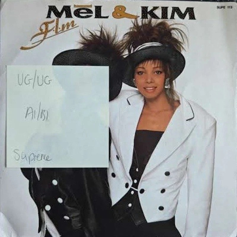 Mel & Kim F.L.M. Vinyl Record 7" VG/VG SUPE 113 1987 sleeve Mel & Kim F.L.M. Vinyl Record 7" VG/VG SUPE 113 1987 sleeve