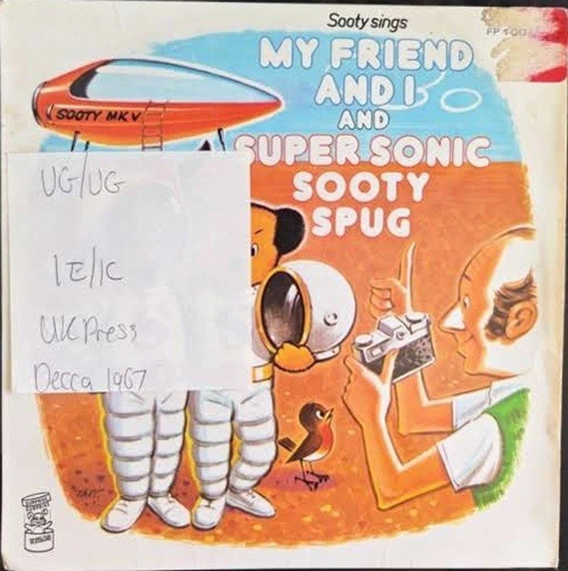 Sooty My Friend And I Vinyl Record 7" VG/VG FP 10038 1973 sleeve Sooty My Friend And I Vinyl Record 7" VG/VG FP 10038 1973 sleeve