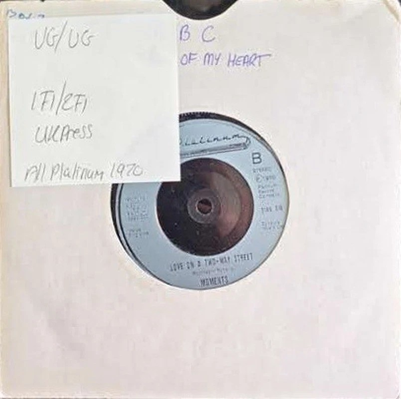 The Moments Jack In The Box Vinyl Record 7" VG/VG 6146 318 1976 sleeve The Moments Jack In The Box Vinyl Record 7" VG/VG 6146 318 1976 sleeve