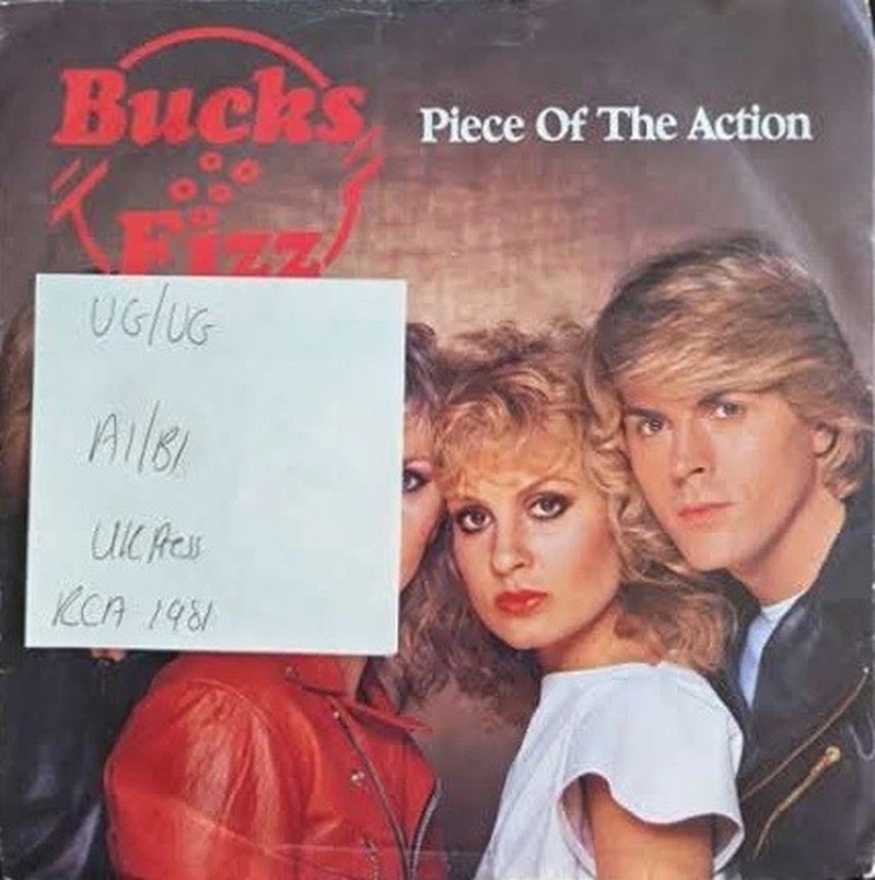 Bucks Fizz Piece Of The Action Vinyl Record 7" VG/VG RCA 88 1981 sleeve Bucks Fizz Piece Of The Action Vinyl Record 7" VG/VG RCA 88 1981 sleeve