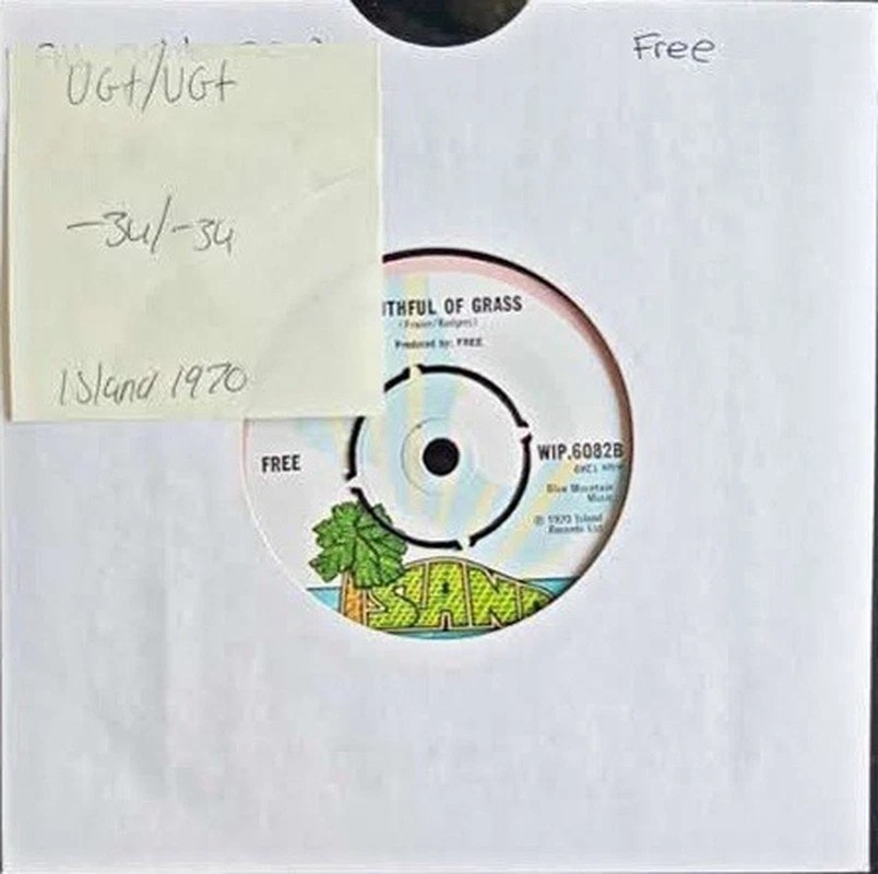 Free All Right Now Vinyl Record 7" VG+/VG+ WIP 6082 1970 sleeve Free All Right Now Vinyl Record 7" VG+/VG+ WIP 6082 1970 sleeve