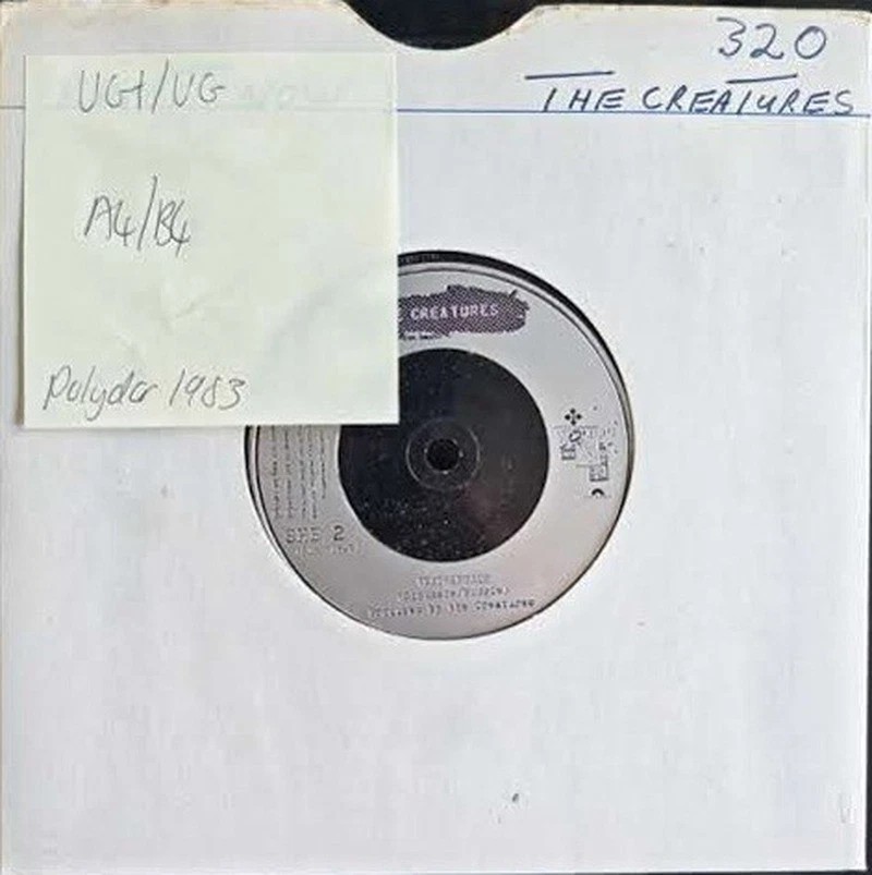 The Creatures Right Now Vinyl Record 7" VG+/VG SHE 2 1983 sleeve The Creatures Right Now Vinyl Record 7" VG+/VG SHE 2 1983 sleeve