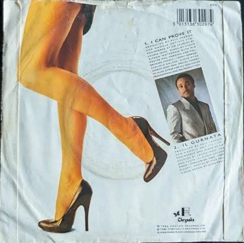 Phil Fearon I Can Prove It Vinyl Record 7" VG/G+ PF 1 1986 sleeve Phil Fearon I Can Prove It Vinyl Record 7" VG/G+ PF 1 1986 sleeve