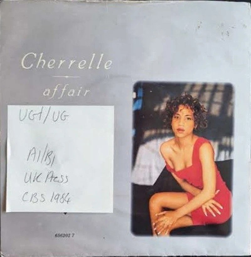 Cherrelle Affair Vinyl Record 7" VG+/VG 656202 7 1990 sleeve Cherrelle Affair Vinyl Record 7" VG+/VG 656202 7 1990 sleeve