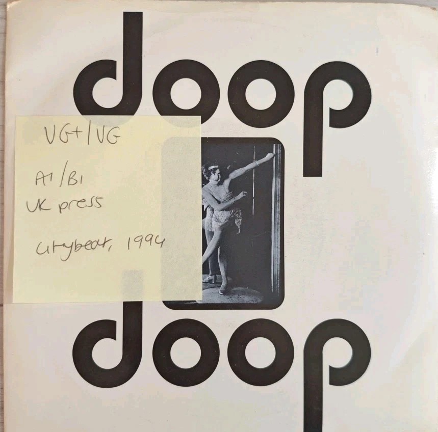 Doop Doop Vinyl Record 7" VG+/VG CBE 774 1994 sleeve Doop Doop Vinyl Record 7" VG+/VG CBE 774 1994 sleeve