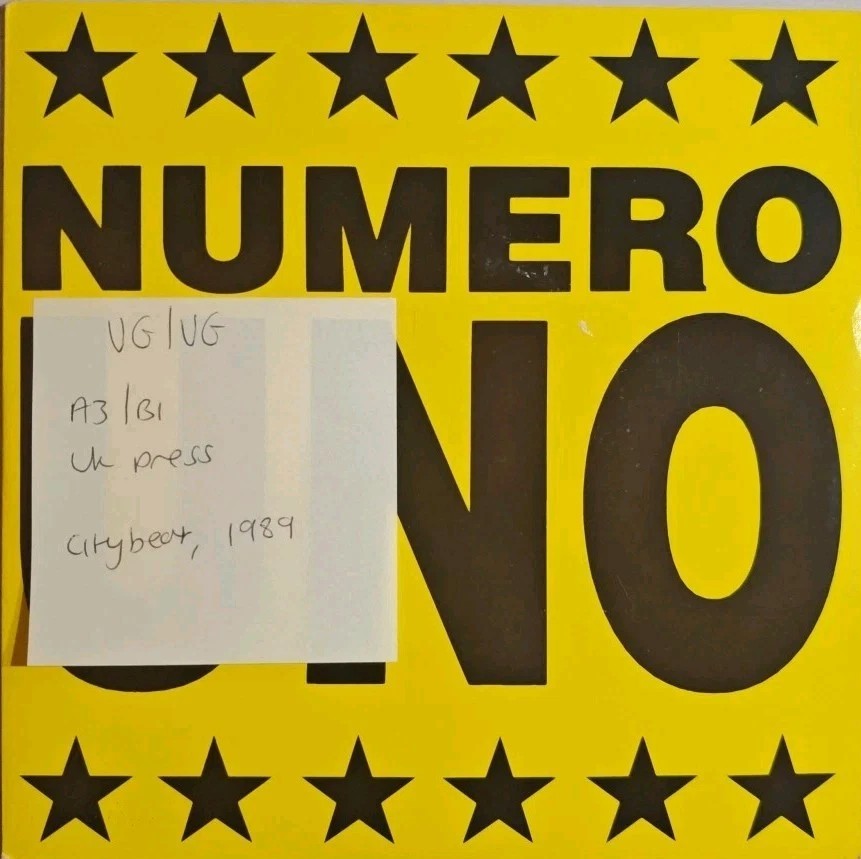 Starlight Numero Uno Vinyl Record 7" VG/VG CBE742 1989 sleeve Starlight Numero Uno Vinyl Record 7" VG/VG CBE742 1989 sleeve