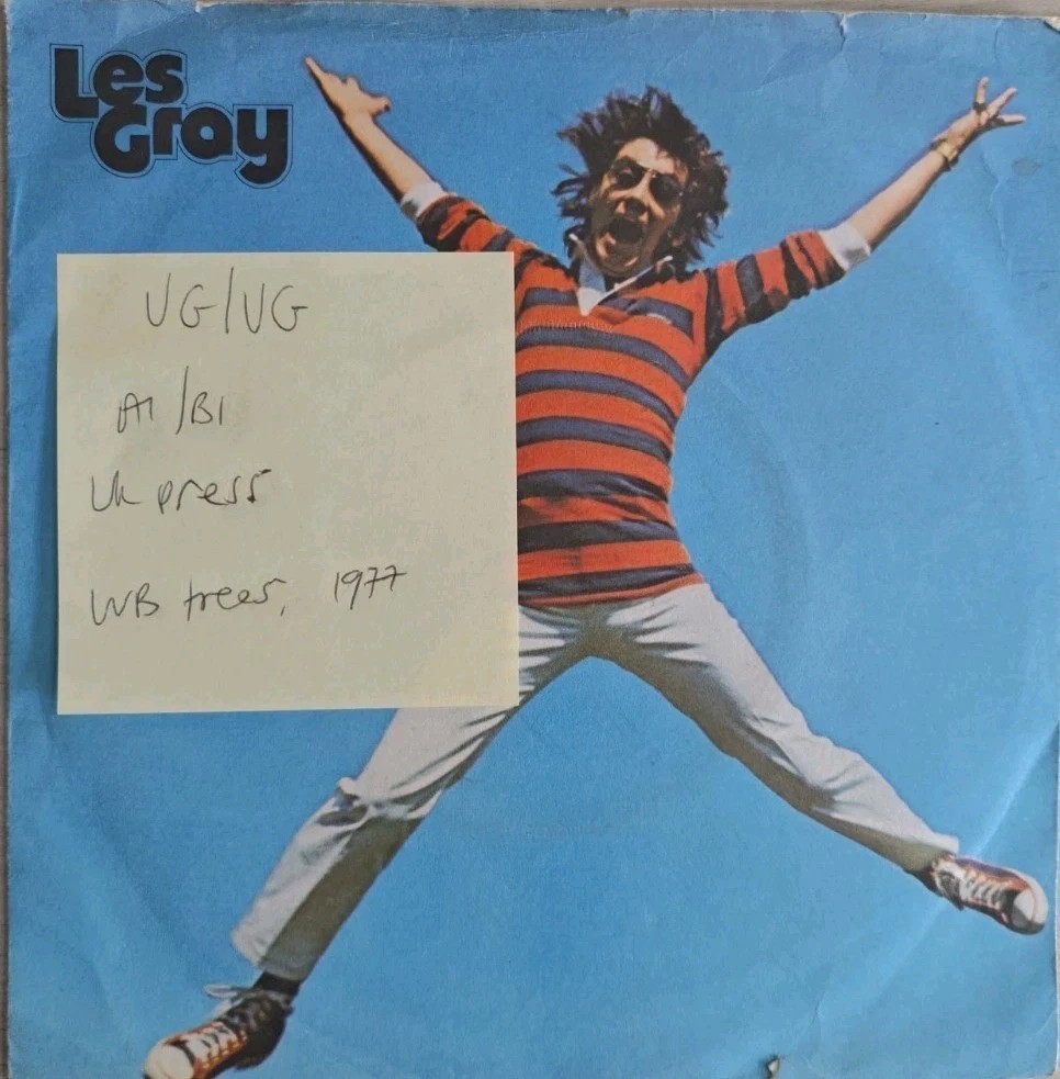 Les Gray What Do You Want To Make Those Eyes Vinyl Record 7" VG/VG K17007 1977 sleeve Les Gray What Do You Want To Make Those Eyes Vinyl Record 7" VG/VG K17007 1977 sleeve