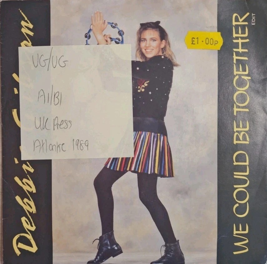 Debbie Gibson We Could Be Together Vinyl Record 12" VG/VG A8896T 1989 sleeve Debbie Gibson We Could Be Together Vinyl Record 12" VG/VG A8896T 1989 sleeve