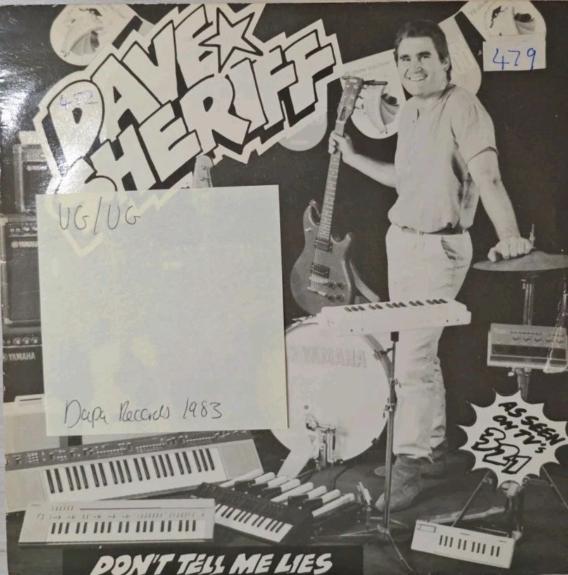 Dave Sheriff A Womans Touch / Don't Tell Me Lies Vinyl Record VG/VG GEN0383 1983 vinyl record sleeve Dave Sheriff A Womans Touch / Don't Tell Me Lies Vinyl Record VG/VG GEN0383 1983 vinyl record sleeve