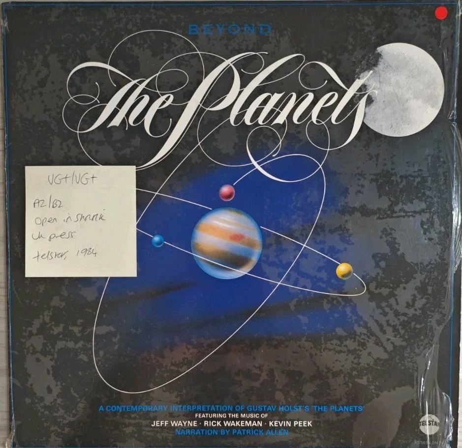 Various Beyond The Planets Vinyl Record VG+/VG+ STAR2244 1984 vinyl record sleeve Various Beyond The Planets Vinyl Record VG+/VG+ STAR2244 1984 vinyl record sleeve