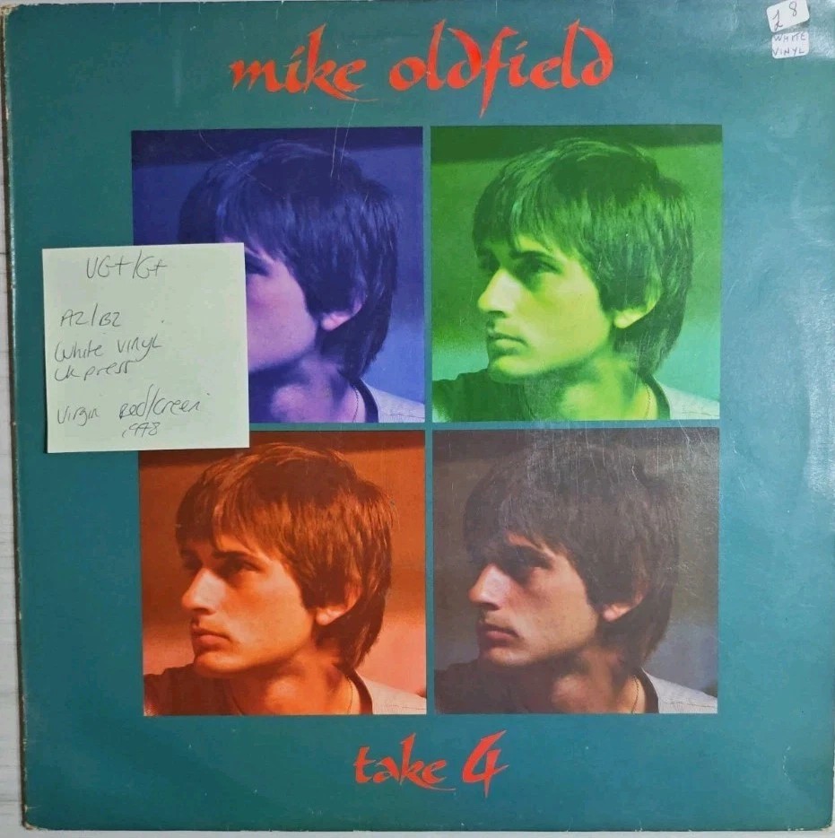 Mike Oldfield Take 4 Vinyl Record 12" VG+/G+ VS23812 1978 vinyl record sleeve Mike Oldfield Take 4 Vinyl Record 12" VG+/G+ VS23812 1978 vinyl record sleeve