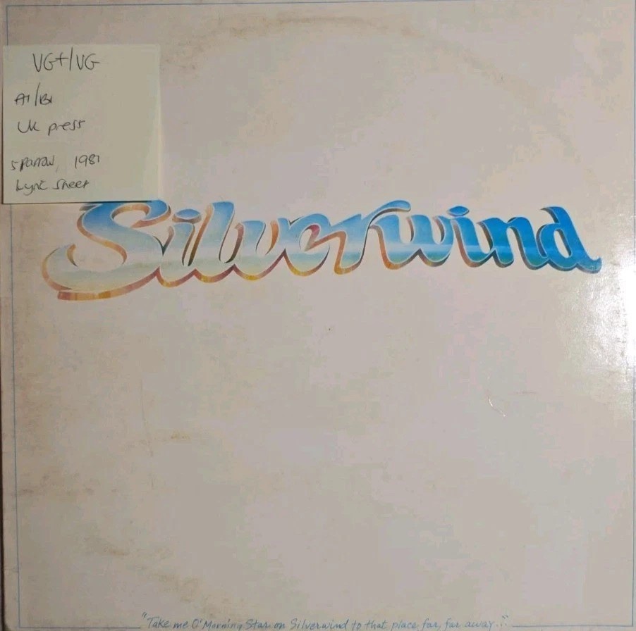 Silverwind Self Titled Vinyl Record LP VG+/VG BIRD128 1981 vinyl record sleeve Silverwind Self Titled Vinyl Record LP VG+/VG BIRD128 1981 vinyl record sleeve