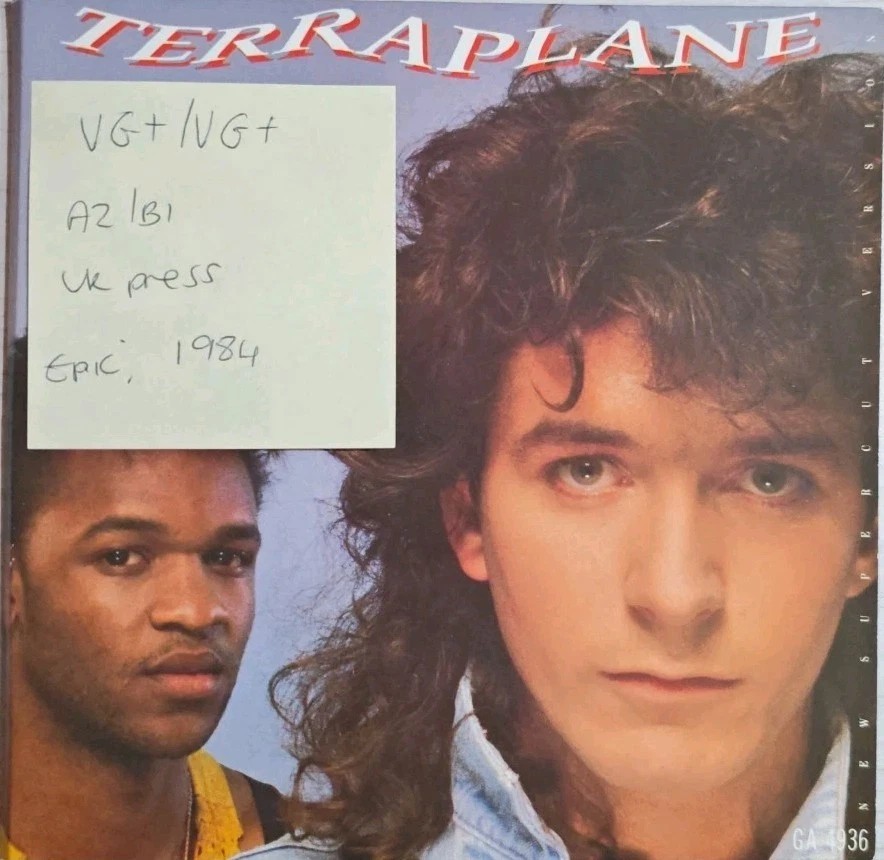 Terraplane I Can't Live without Your Love Vinyl Record VG+/VG+ DA4936 1984 vinyl record sleeve Terraplane I Can't Live without Your Love Vinyl Record VG+/VG+ DA4936 1984 vinyl record sleeve